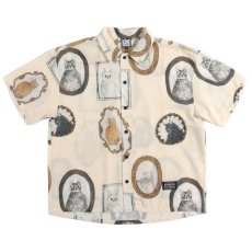 画像1: KINGSIZE（キングサイズ）“VINTAGE CAT PRING S/S SHIRT” (1)