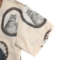 画像8: KINGSIZE（キングサイズ）“VINTAGE CAT PRING S/S SHIRT” (8)