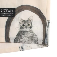 画像6: KINGSIZE（キングサイズ）“VINTAGE CAT PRING S/S SHIRT” (6)