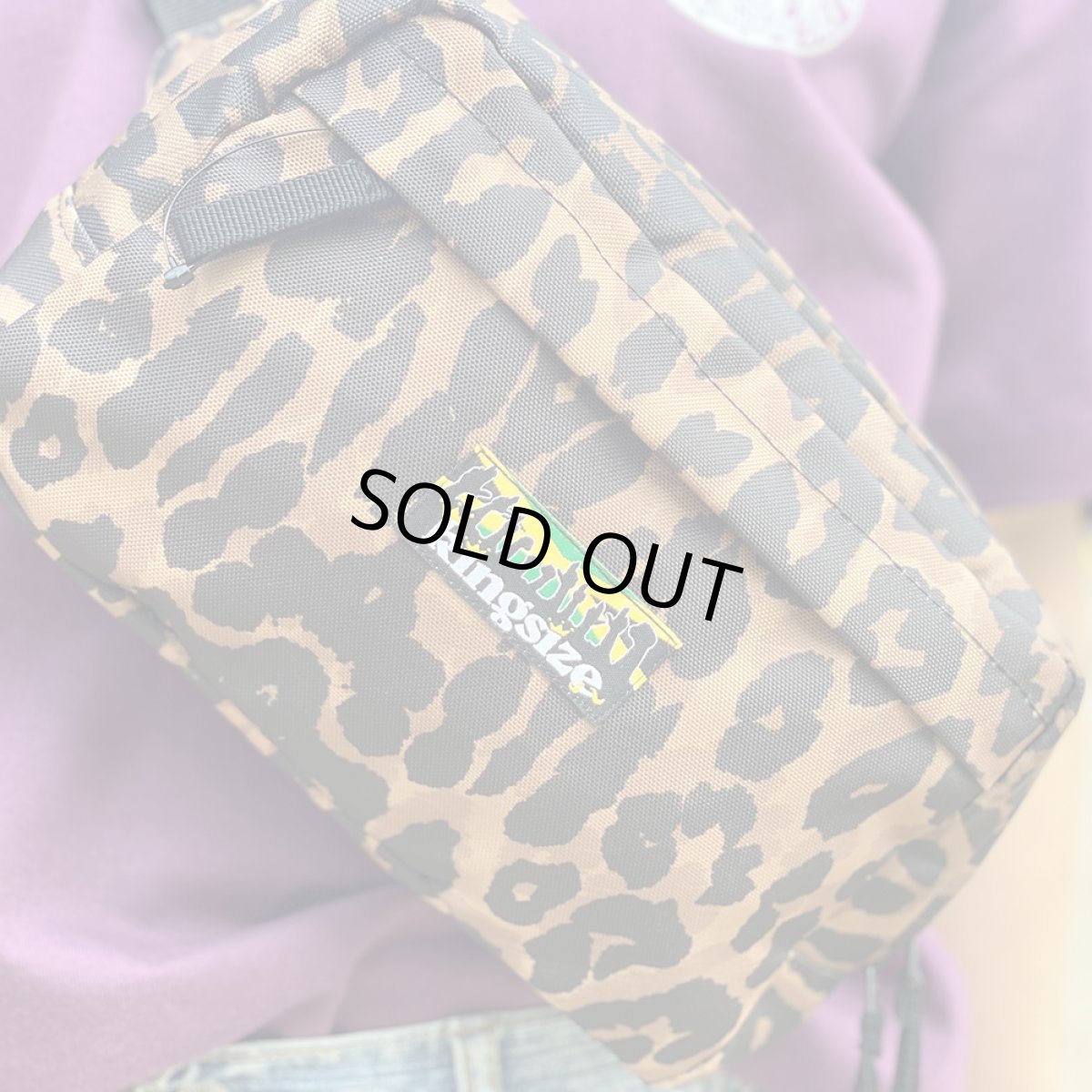 画像12: KINGSIZE（キングサイズ）“JAMAICA MOB LEOPARD BODY BAG” (12)