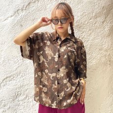 画像10: PeeTee. (ピーティー) “DAMASK PATTERN S/S SHIRTS” (10)