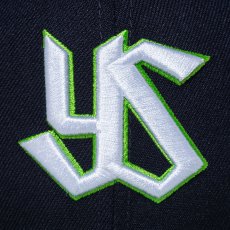 画像5: NEWERA（ニューエラ）“9FIFTY 東京ヤクルトスワローズ ネイビー ライムグリーンバイザー” (5)
