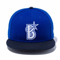 画像2: NEWERA（ニューエラ）“9FIFTY 横浜DeNAベイスターズ ライトロイヤル ネイビーバイザー” (2)