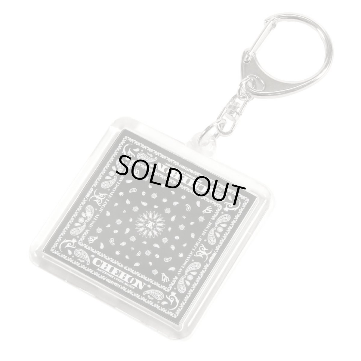 画像1: CHEHON “CHEHON Paisley x CH Logo KEYHOLDER ” (1)