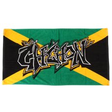 画像2: CHEHON “JAMAICA FLAG BATH TOWEL” (2)