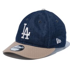 画像8: NEWERA（ニューエラ）“9THIRTY BBQ Denim ロサンゼルス・ドジャース デニム/キャメル” (8)