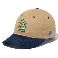 画像1: NEWERA（ニューエラ）“9THIRTY BBQ Duck セントルイス・カージナルス ブロンズ/デニム” (1)