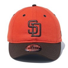 画像2: NEWERA（ニューエラ）“9THIRTY BBQ Duck サンディエゴ・パドレス バーントオレンジ/ライトブロンズ” (2)