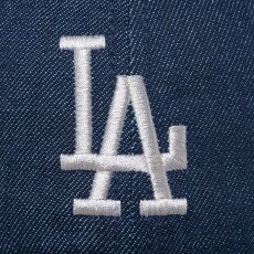 画像5: NEWERA（ニューエラ）“9THIRTY BBQ Denim ロサンゼルス・ドジャース デニム/キャメル” (5)