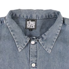 画像3: KINGSIZE（キングサイズ）“TENCEL DENIM WORK S/S SHIRTS” (3)