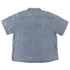 画像2: KINGSIZE（キングサイズ）“TENCEL DENIM WORK S/S SHIRTS” (2)