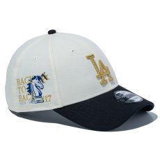 画像1: NEWERA（ニューエラ）“9FORTY Shohei Ohtani MVP Back to Back ロサンゼルス・ドジャース クロームホワイト/ブラック” (1)