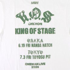 画像6: CHEHON×MADE IN WORLD&CO “KING OF STAGE TOUR T-SHIRT” (6)
