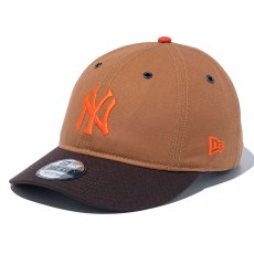 画像1: NEWERA（ニューエラ）“9THIRTY BBQ Duck ニューヨーク・ヤンキース ライトブロンズ/ブラウンスエード” (1)
