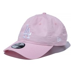 画像6: NEWERA（ニューエラ）“9TWENTY ロサンゼルス・ドジャース ウォッシュドコットン ピンク × ホワイト” (6)