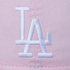 画像5: NEWERA（ニューエラ）“9TWENTY ロサンゼルス・ドジャース ウォッシュドコットン ピンク × ホワイト” (5)