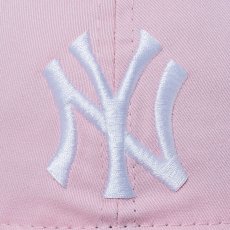 画像4: NEWERA（ニューエラ）“9TWENTY ニューヨーク・ヤンキース ウォッシュドコットン ピンク × ホワイト” (4)