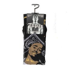 画像3: Perri's Socks（ペリーズソックス）“TUPAC BLACK BANDANA CREW SOCK” (3)