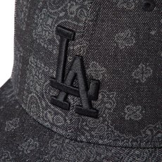 画像8: NEWERA（ニューエラ）“PC 59FIFTY Laser Burn Out Denim ロサンゼルス・ドジャース ブラック” (8)