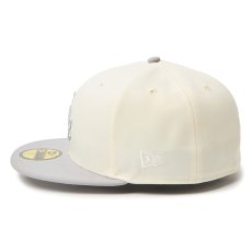 画像5: NEWERA（ニューエラ）“59FIFTY MLB 2-Tone ロサンゼルス・ドジャース クロームホワイト/グレー” (5)