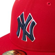 画像8: NEWERA（ニューエラ）“59FIFTY MLB Scarlet ニューヨーク・ヤンキース スカーレット” (8)