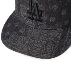 画像9: NEWERA（ニューエラ）“PC 59FIFTY Laser Burn Out Denim ロサンゼルス・ドジャース ブラック” (9)