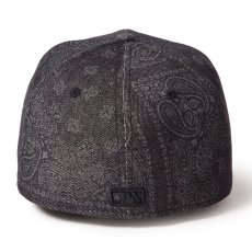 画像4: NEWERA（ニューエラ）“PC 59FIFTY Laser Burn Out Denim ロサンゼルス・ドジャース ブラック” (4)