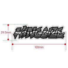 画像3: KINGSIZE（キングサイズ）“KINGSIZE HAND PAINT WATERPROOF STICKER” (3)
