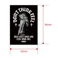 画像3: KINGSIZE（キングサイズ）“CLOSE YOUR EYES WATERPROOF STICKER” (3)