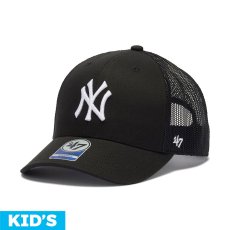 画像1: 【キッズ】'47 (フォーティーセブン) “YANKEES KIDS '47 TRUCKER BLACK” (1)
