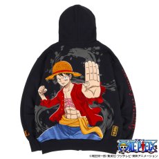 画像3: ONE PIECE(ワンピース)×絡繰魂(カラクリタマシイ) “麦わらのルフィー ジップパーカー” (3)