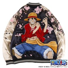 画像3: ONE PIECE(ワンピース)×絡繰魂(カラクリタマシイ) “麦わらのルフィ リバーシブルスカジャン” (3)