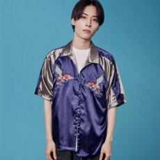 画像16: YOIDORE (ヨイドレ) “JAPAN スカジャンシャツ” (16)