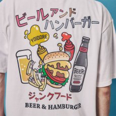 画像17: YOIDORE (ヨイドレ) “ビールとジャンクフード TEE” (17)