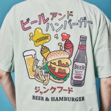 画像17: YOIDORE (ヨイドレ) “ビールとジャンクフード TEE” (17)