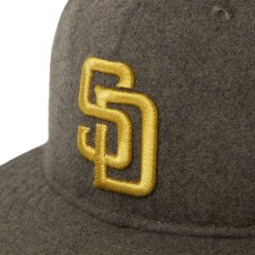 画像8: NEWERA（ニューエラ）“9FIFTY SB レザーストラップ MELTON メルトン サンディエゴ・パドレス カーキ” (8)
