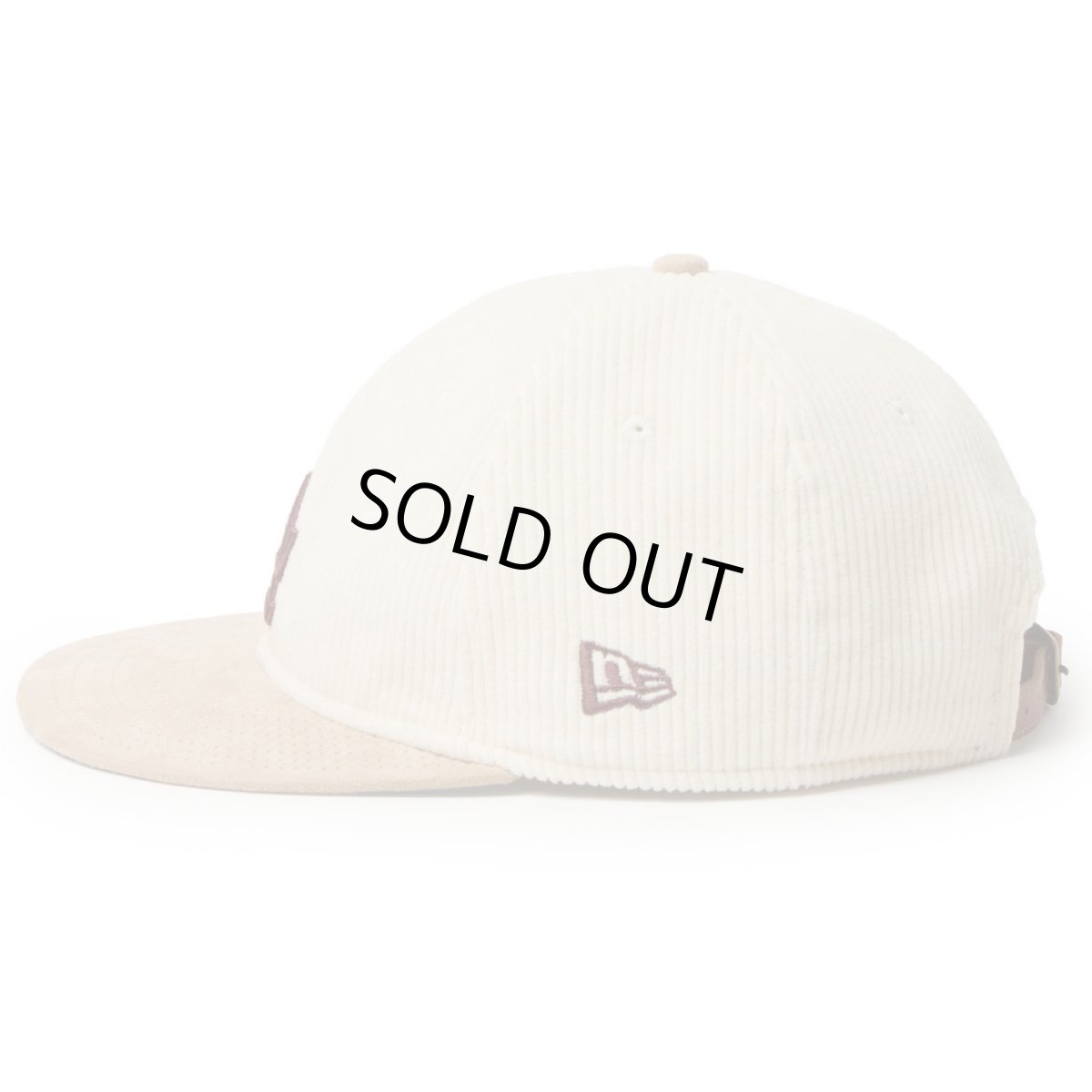 画像5: NEWERA（ニューエラ）“RC 9FIFTY レザーストラップ Corduroy コーデュロイ ロサンゼルス・ドジャース アイボリー ベージュ” (5)