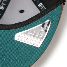 画像10: NEWERA（ニューエラ）“RC 9FIFTY レザーストラップ Corduroy コーデュロイ ニューヨーク・ヤンキース ブラック グレー” (10)