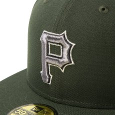 画像8: NEWERA（ニューエラ）“59FIFTY MLB Metallic Pewter ピッツバーグ・パイレーツ ダークシーウィード” (8)
