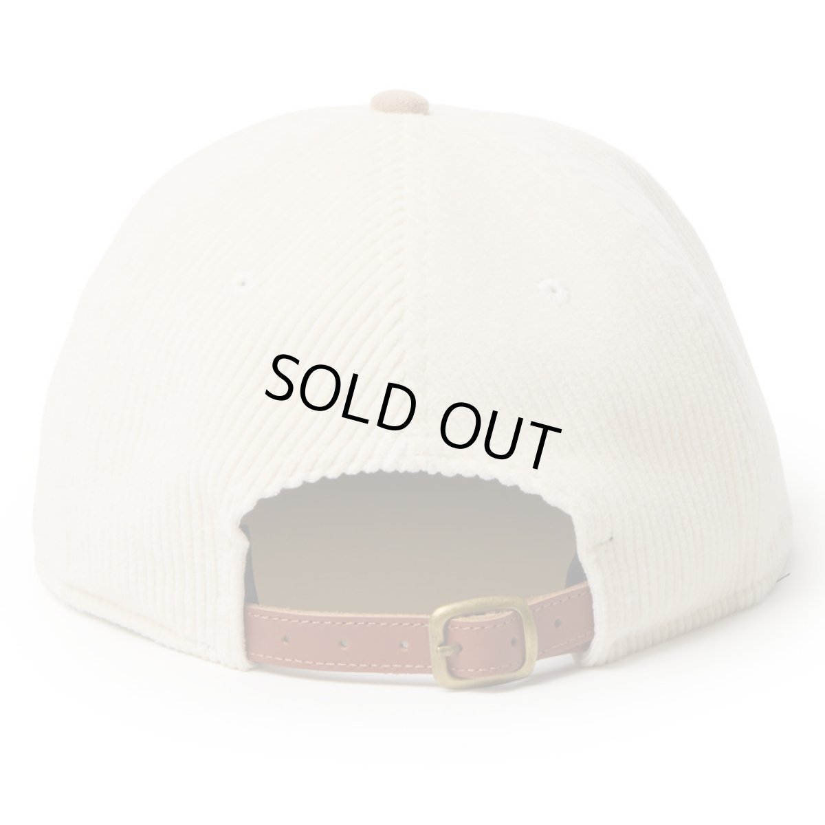 画像4: NEWERA（ニューエラ）“RC 9FIFTY レザーストラップ Corduroy コーデュロイ ロサンゼルス・ドジャース アイボリー ベージュ” (4)