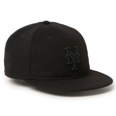 画像3: NEWERA（ニューエラ）“9FIFTY SB レザーストラップ MELTON メルトン ニューヨーク・メッツ ブラック” (3)