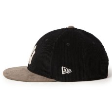 画像5: NEWERA（ニューエラ）“RC 9FIFTY レザーストラップ Corduroy コーデュロイ ニューヨーク・ヤンキース ブラック グレー” (5)