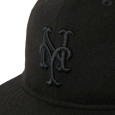 画像8: NEWERA（ニューエラ）“9FIFTY SB レザーストラップ MELTON メルトン ニューヨーク・メッツ ブラック” (8)