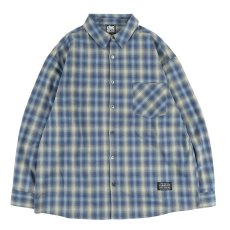 画像2: KINGSIZE（キングサイズ）“RECORD DISCO OMBRE CHECK L/S SHIRTS” (2)