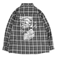 画像3: KINGSIZE（キングサイズ）“RECORD DISCO OMBRE CHECK L/S SHIRTS” (3)