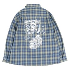 画像3: KINGSIZE（キングサイズ）“RECORD DISCO OMBRE CHECK L/S SHIRTS” (3)
