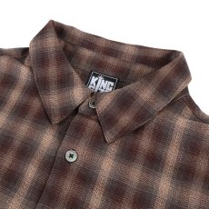 画像4: KINGSIZE（キングサイズ）“RECORD DISCO OMBRE CHECK L/S SHIRTS” (4)