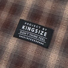 画像8: KINGSIZE（キングサイズ）“RECORD DISCO OMBRE CHECK L/S SHIRTS” (8)