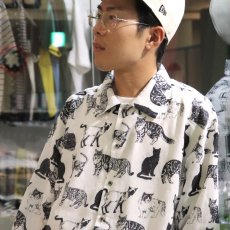 画像12: KINGSIZE（キングサイズ）“CAT PRINT L/S SHIRTS” (12)