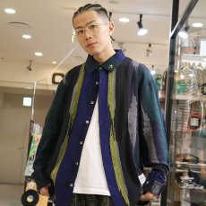 画像12: KINGSIZE（キングサイズ）“NATIVE STRIPE L/S SHIRTS” (12)